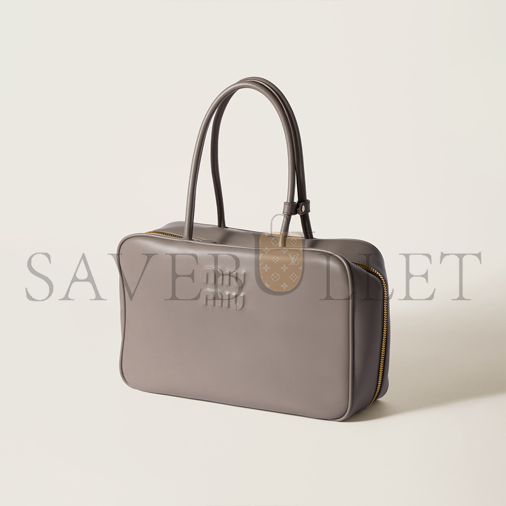 M1v M1v leather beau bag 5bb117 (34-23-10cm)